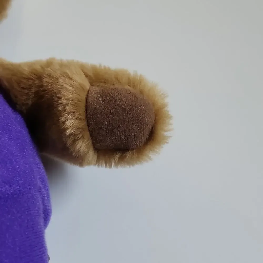 Hallmark Kiss Kiss Brown Bear Movable Head Magnetic Nose Hook &‎ Loop Paws
